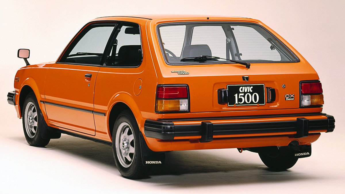 Honda Civic 1500 CX, 1980.