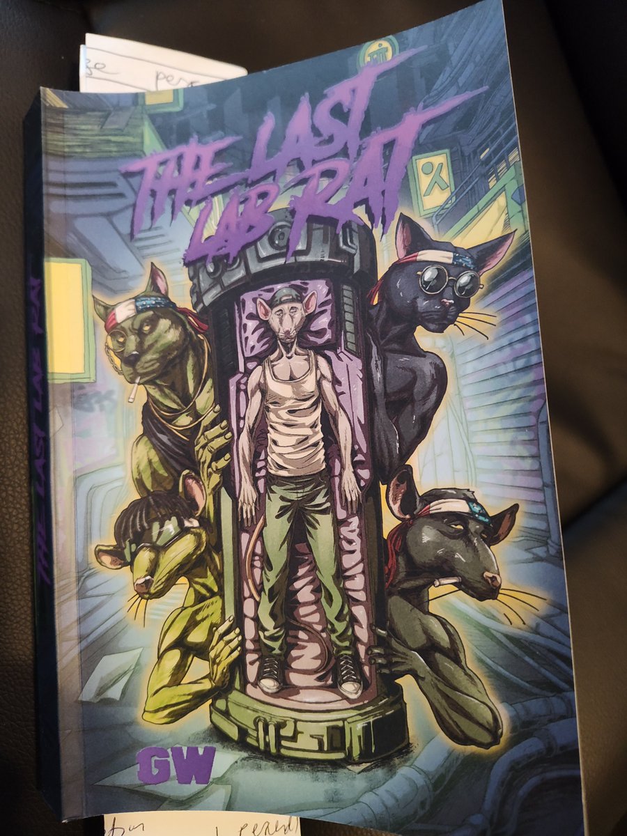 Just got my copy of <a href="/GWtheLabRat/">G.W.</a> first book in a series of three featuring his <a href="/GutterCatGang/">Gutter Cat Gang</a> rat named GW
I started reading and am enjoying the adventure and look forward to seeing where this goes 
Go out and support people trying to build, as a bonus you can earn some $GANG