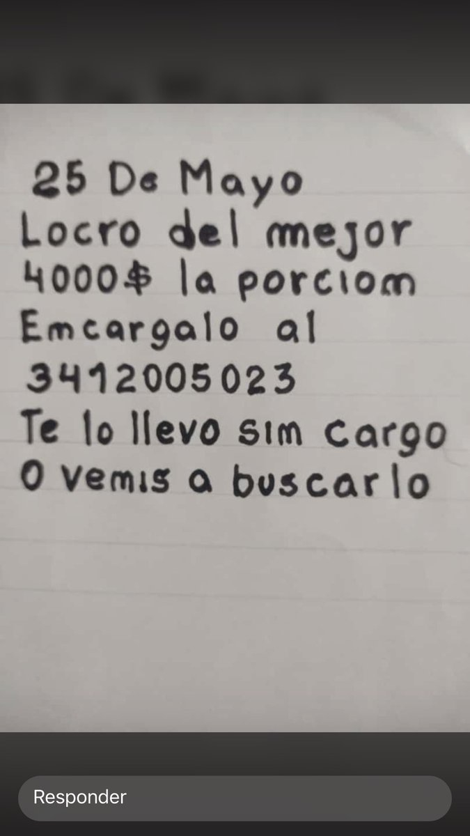 Deacaalachina__'s tweet image. Hola a todos! Mi papá es cocinero y está sin empleo, les aseguro que hace el locro más rico que van a probar en su vida ✨♥️ Me ayudan a difundir así más gente se entera y le encarga? Muchas gracias! 

@VivirenRosario @nicolasmaggi87 @emergenciasAR