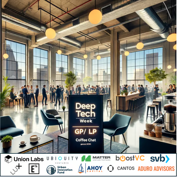 Andercot's tweet photo. Also Tuesday afternoon is an exclusive event for GP's and LP's hosted by @UnionLabs, moderated by @naywilliams and @cdouvos, along with @e14fund, @cantos's own @IanRountree, @lux_capital's @bznotes, @BoostVC's @AdamDraper, @ubiquityVC's @sunilnagaraj, @urbanninnofund's @j2ulie https://t.co/XbkDujM5km