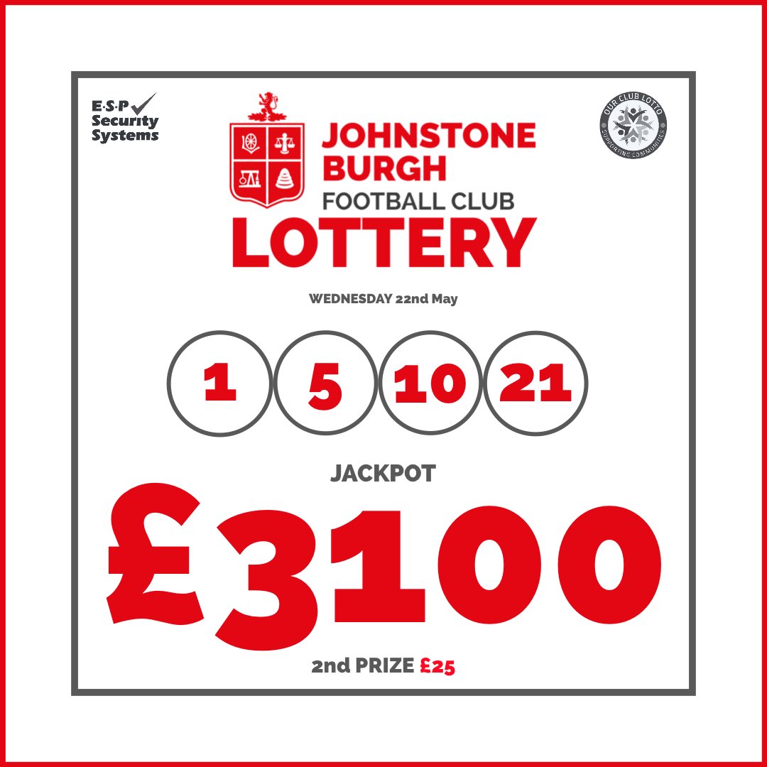 Tonight’s Lottery Numbers are ... 🇦🇹 #GETINVOLVED & #GETITON 🇦🇹 Our Club Lotto ourclublotto.co.uk/play/johnstone…