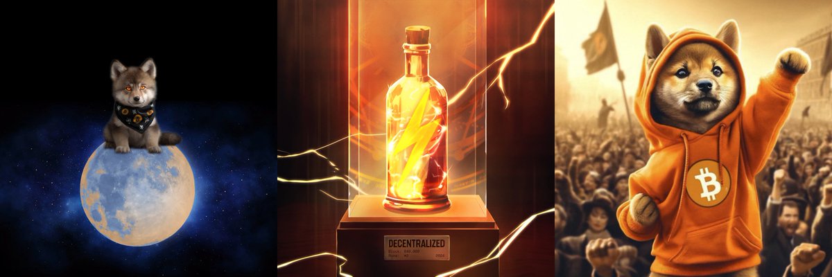 All 3 are taking different paths, but will all see success.

Solid communities have formed behind these runes, with $DOG being the most active imo. This will only amplify as it continues to smash through milestones.

I cannot stress this enough...you're early.

On the sideline