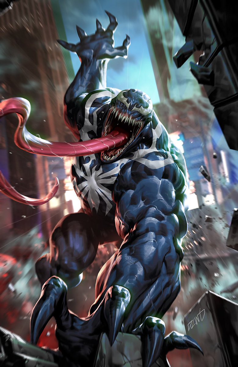 Venom Reborn cover Artwork by @DCWJ01 #Venom #SpiderMan