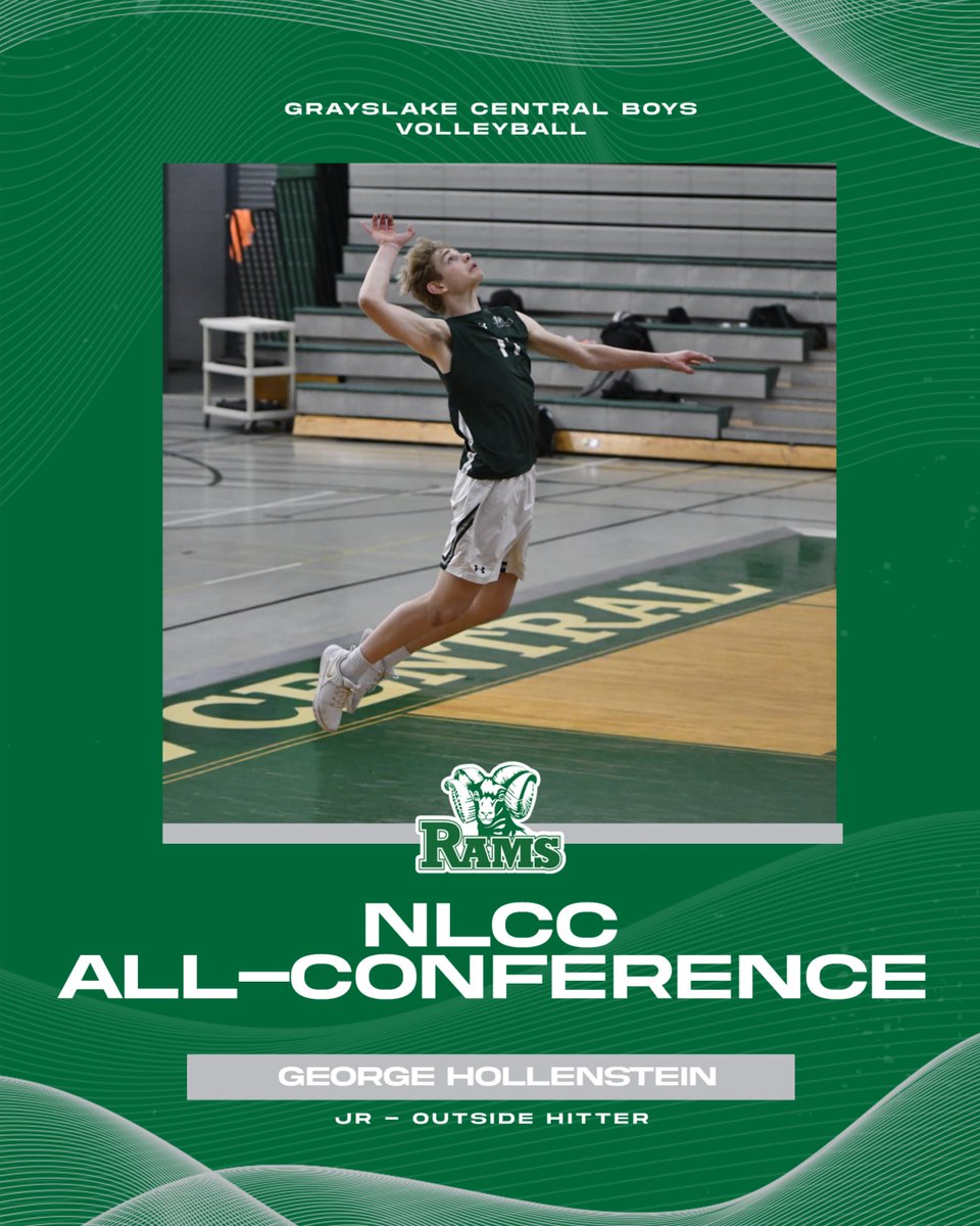 Congrats to George Hollenstein for being named NLCC All-Conference.