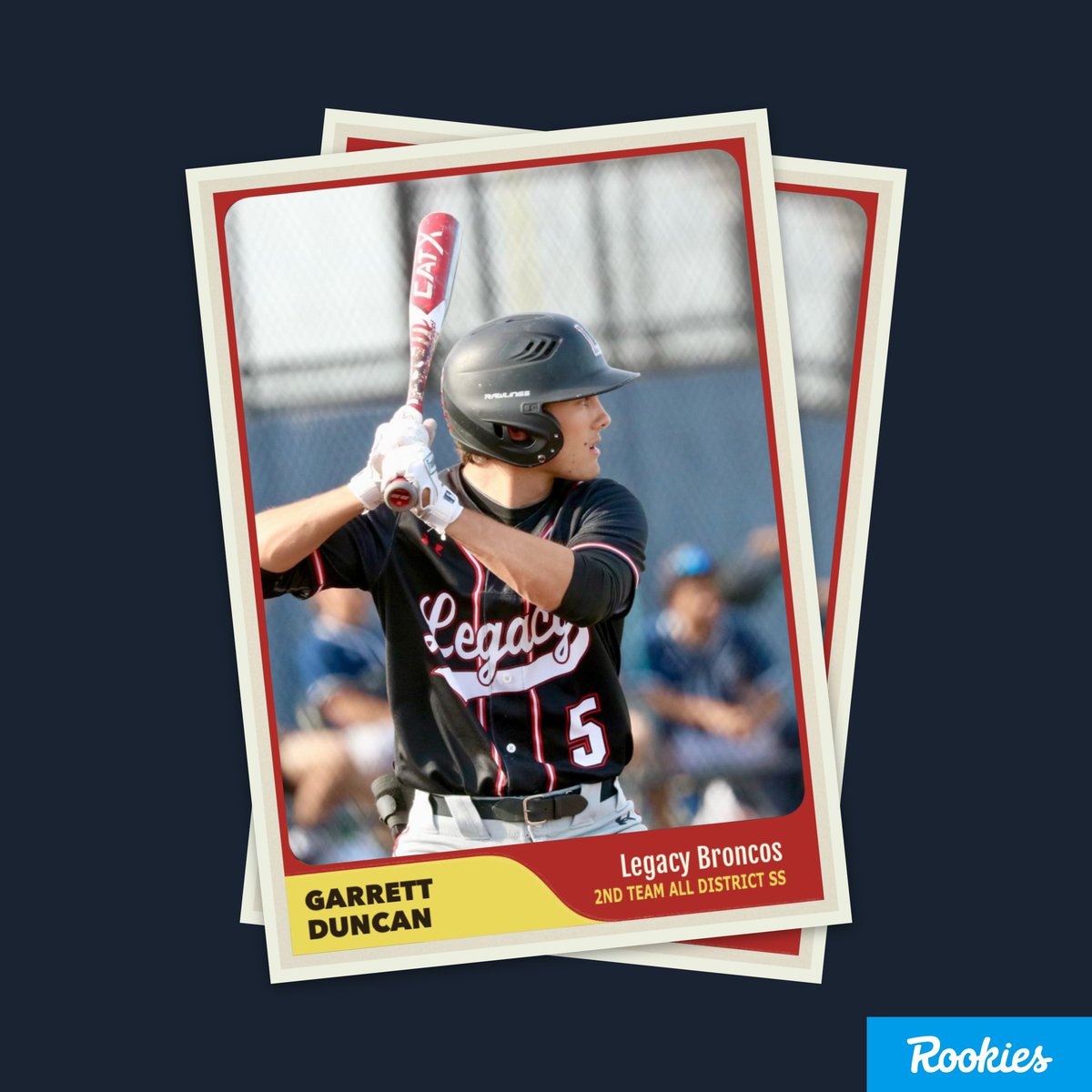 Congratulations to Garrett Duncan for being named 11-6A 2nd team All-District Shortstop