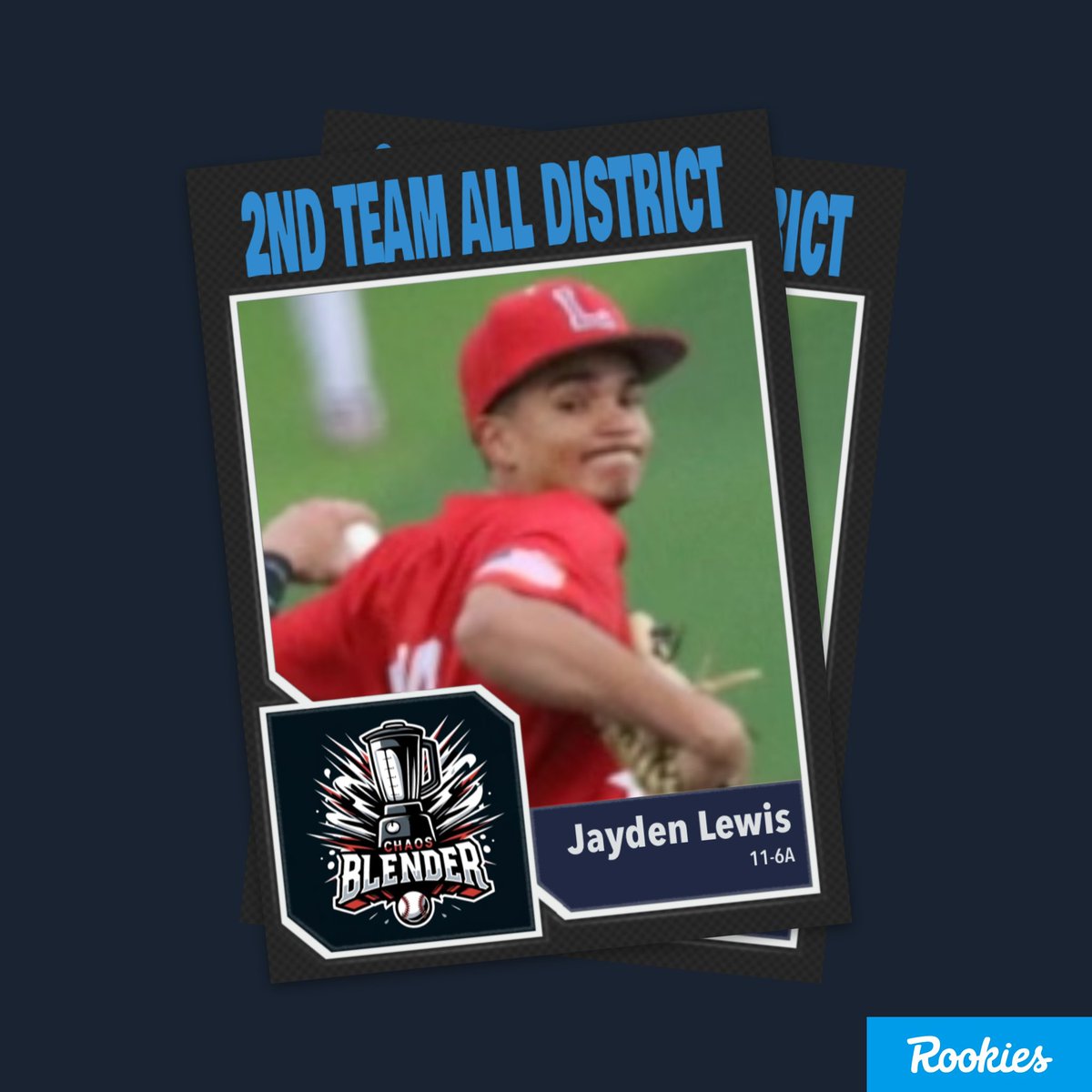 Congrats to Jayden Lewis for being named 11-6A 2nd Team All District