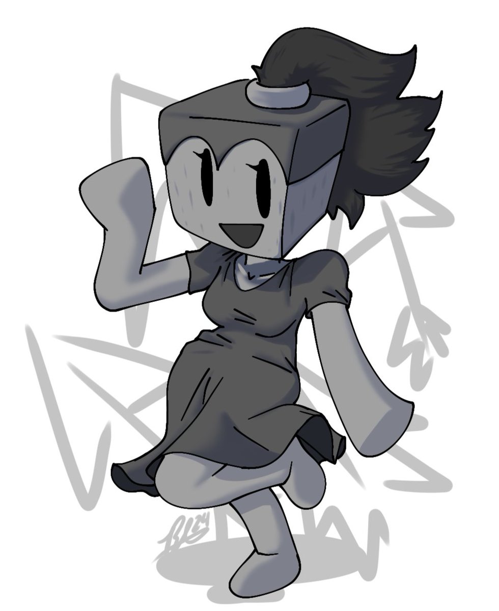 ArtistBroth's tweet photo. Ok NOW this is phoenixsc fanart, have dispenser girl #minecraft #minecraftart #phoenixsc #dispenser https://t.co/gXNAqnK176