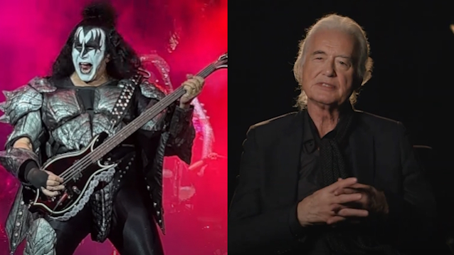 GENE SIMMONS Says JIMMY PAGE Gave Him The 'Highest Compliment' About His Bass Playing blabbermouth.net/news/gene-simm…