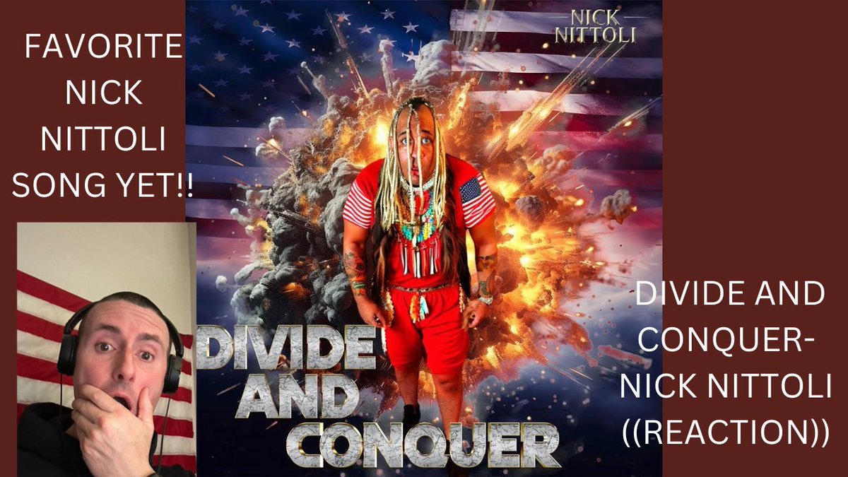 DIVIDE AND CONQUER | NICK NITTOLI | ((REACTION)) FAVORITE  @nicknittoli   SONG YET! PLEASE LIKE, COMMENT, AND SUBSCRIBE! 
youtu.be/Cs5fB3R_808

#divideandconquer #protectthechildren  #nicknittoli #reaction