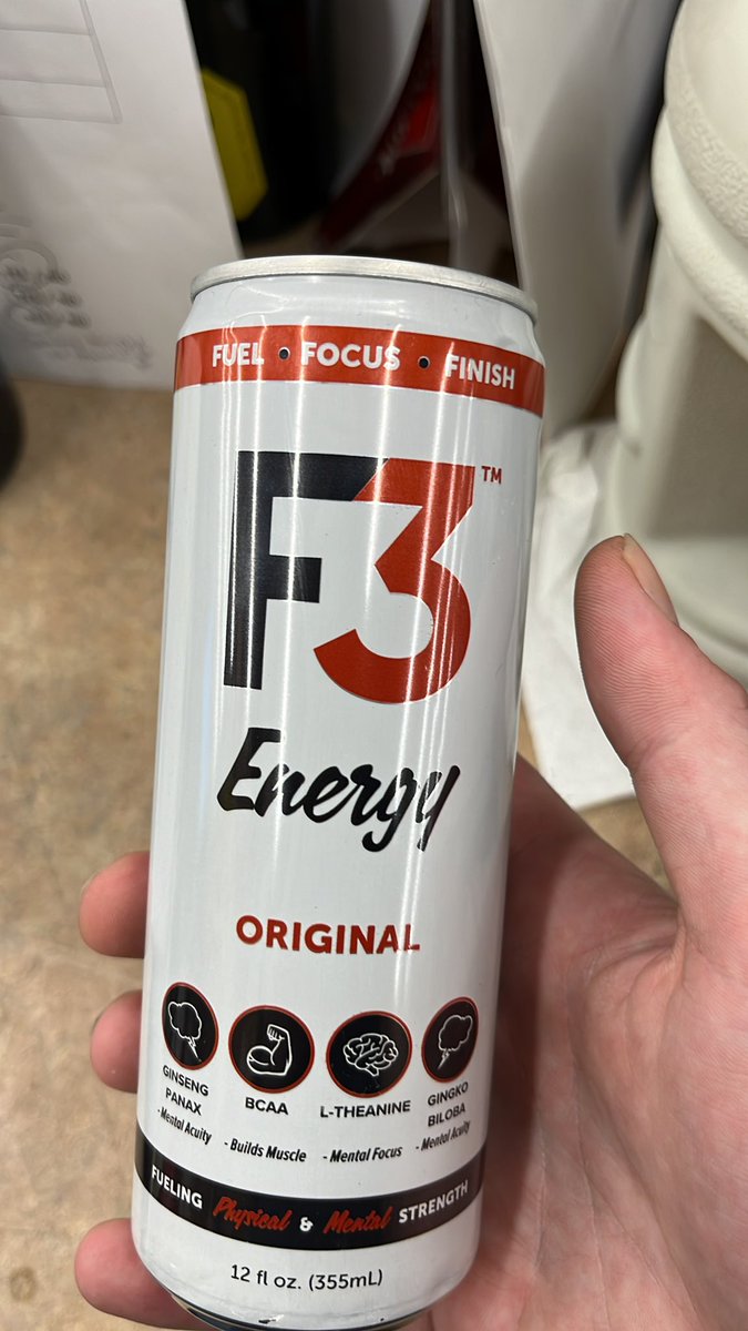 FIRST @F3Energy at work in a while but I NEED IT #RisingTide