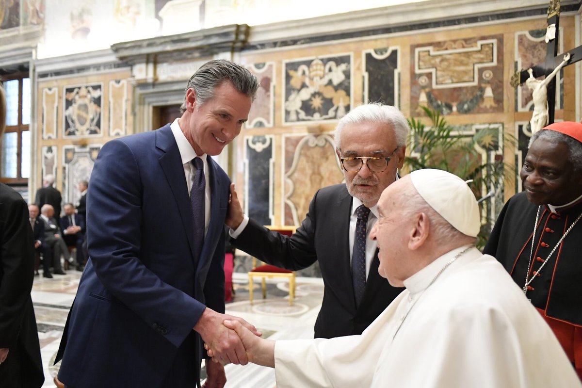 It was an honor to meet His Holiness Pope Francis. From California’s work fighting the climate crisis to our efforts uplifting marginalized voices, it was a privilege to highlight our shared priorities in Vatican City.