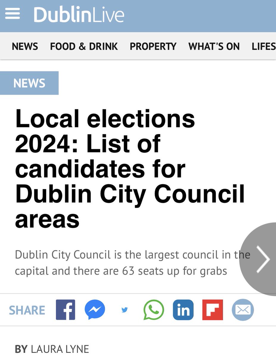 If the #Cabra/#Glasnevin Constituents Want 
A Straight Talkin Common Sense Nationalist 2 Disrupt The Cosy Swamp 

They Will Vote 4 Me 
I’m A #Protest🪧Vote 🗳️ ONLY 😉 

I know I won’t B #ELECTED but I’ll Run Again 4 The General & Presidential Election 

dublinlive.ie/news/dublin-ne…