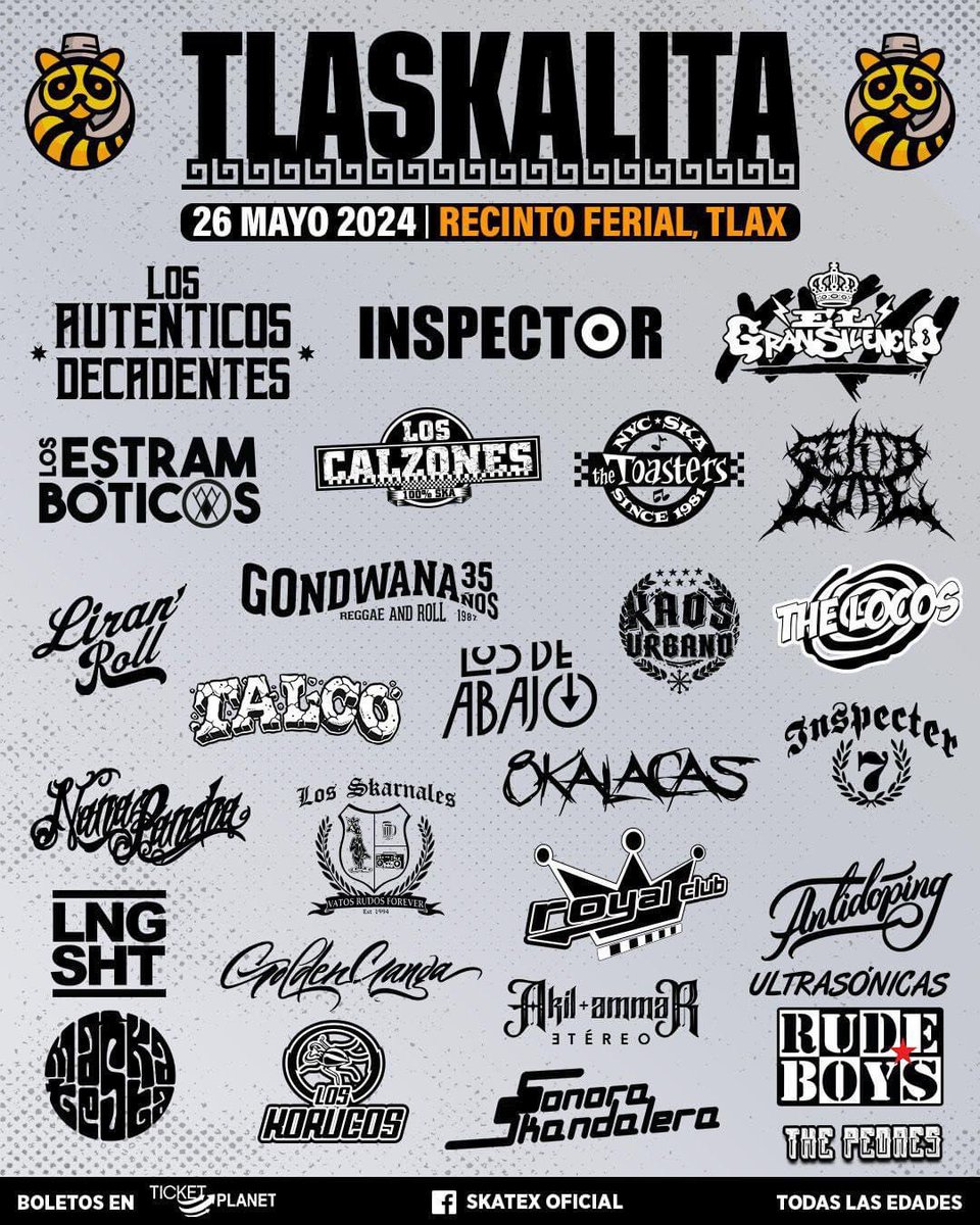 México 🇲🇽 nos vemos el Domingo 26 de Mayo 2024 <a href="/losskarnales/">Los Skarnales</a> en TLASKALITA