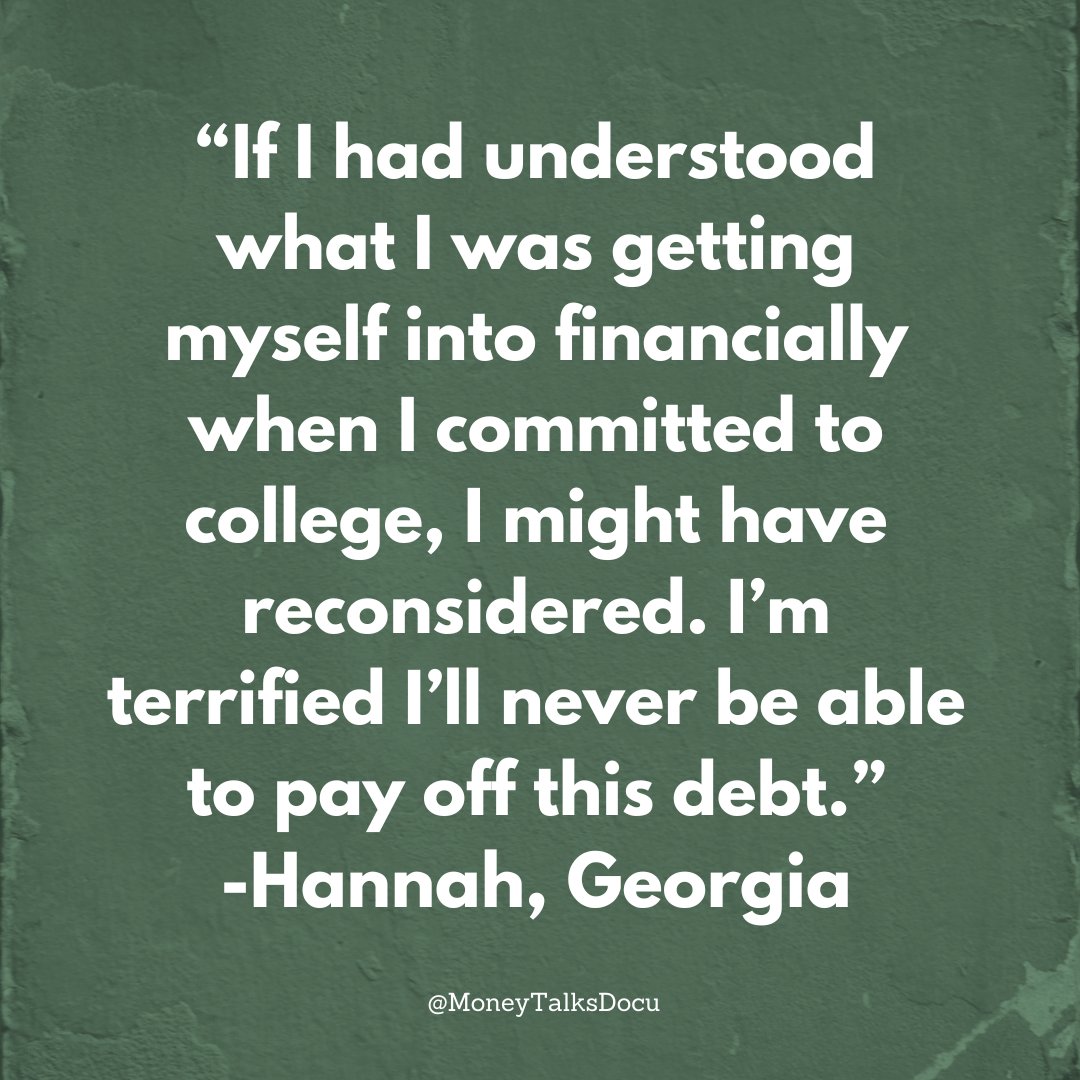 Share your experience with student loan debt in a comment below or in our documentary's student loan questionnaire at s.surveyplanet.com/83hnymhy #cancelstudentloans #cancelstudentdebt #college #education #biden #graduation #classof2024 #grad