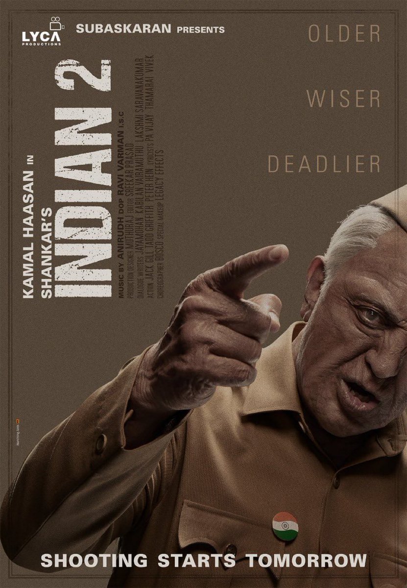 Most toughest film I ever done in my career are dasavatharam , Indian 2 & 3 - Kamalhassan @ikamalhaasan #indian2