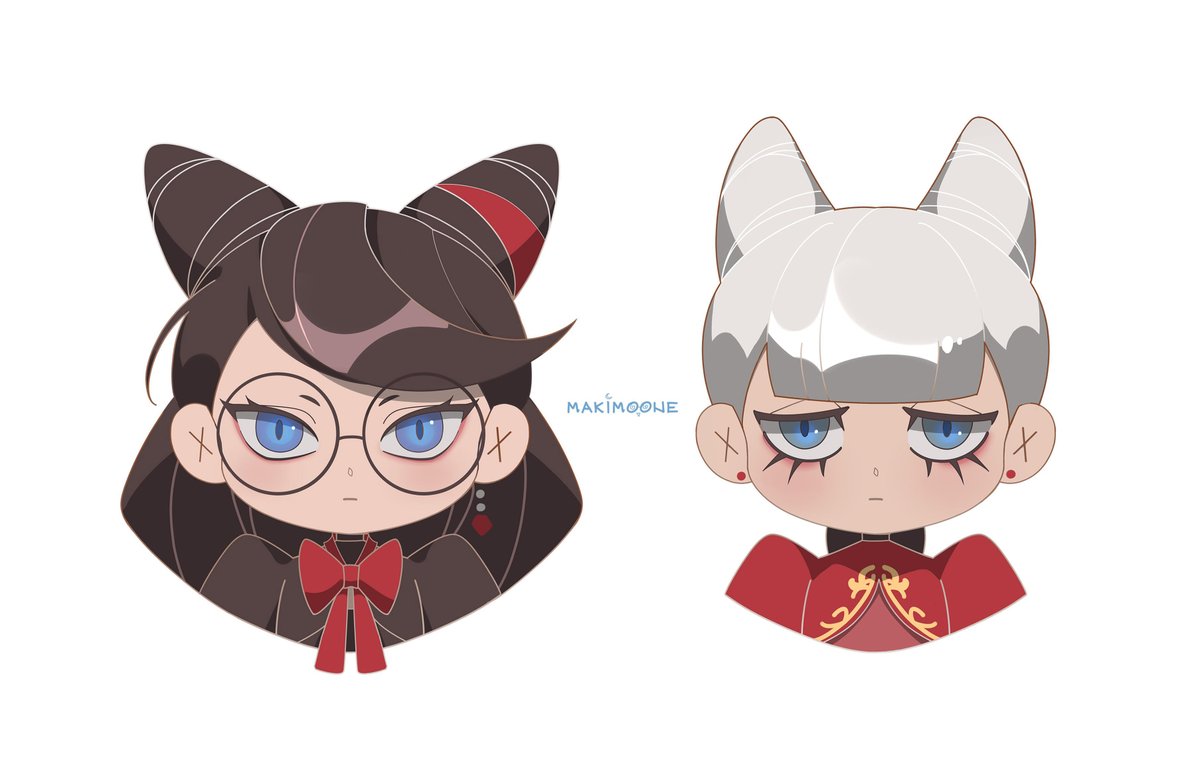 makimoone's tweet image. Cereza &amp;amp; Jeanne &amp;lt;3