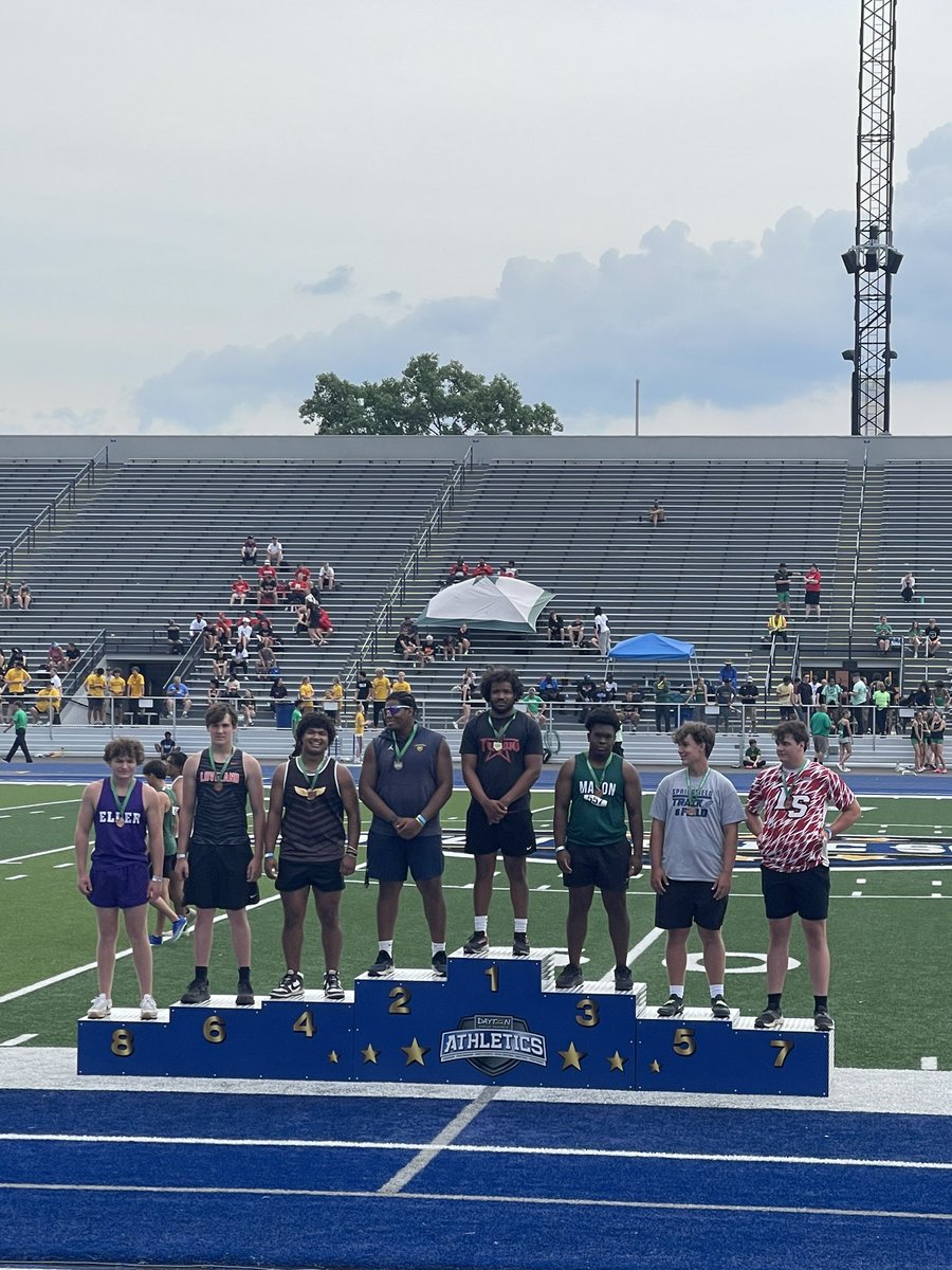 Congratulations to Nathan Bill who finished 8th in the discus at the OHSAA Regional Meet!

#GoPanthers #ElderTrackAndField