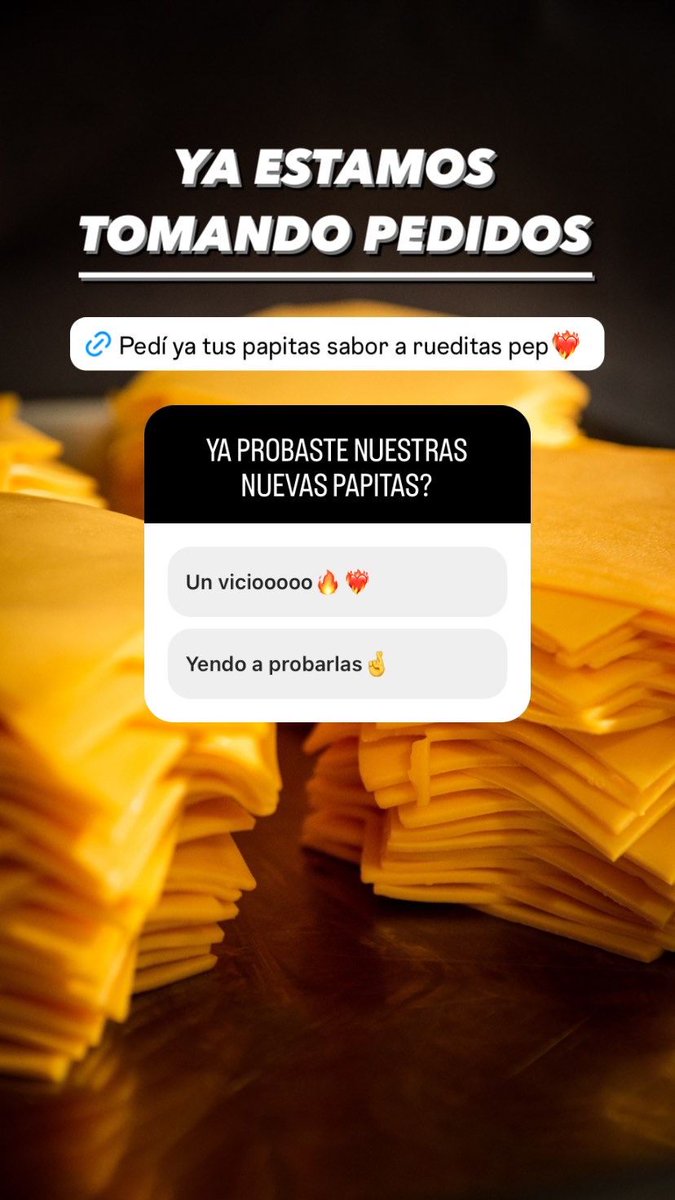 GoikoBurger's tweet photo. PROBA LAS NUEVAS PAPITAS SABOR RUEDITAS PEP😍 https://t.co/PrwvCpgEwF