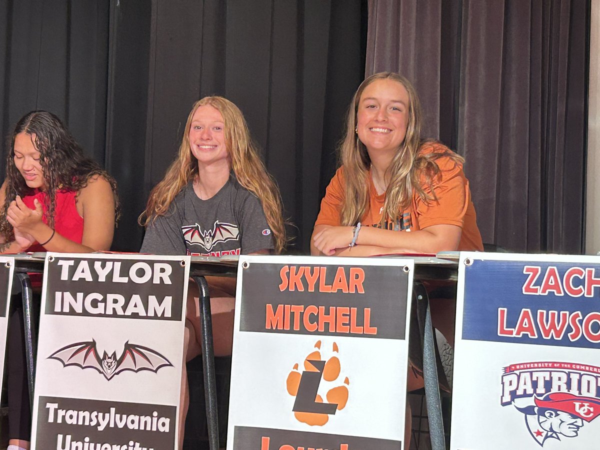 ozzyosborne25's tweet photo. Proud Dixie alumn, and proud coach. The Heights is being represented by some amazing future college athletes and two of them are ours!!  #signingday #dixiepride #colonelstrong https://t.co/xUcs8QvKGE