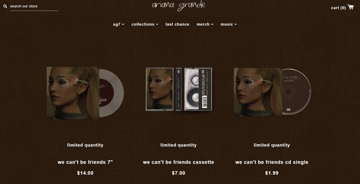 myfaceisnotbig's tweet photo. SUPRISE ARIANA GIVEAWAY
(payday just came can you tell?)
winner gets one item (no price limit) from Ariana's store
Rules:
- follow me
- like 
- rt
(open international)
giveaway ends 5/20 GOODLUCK <3 https://t.co/IOIEtoJsEe