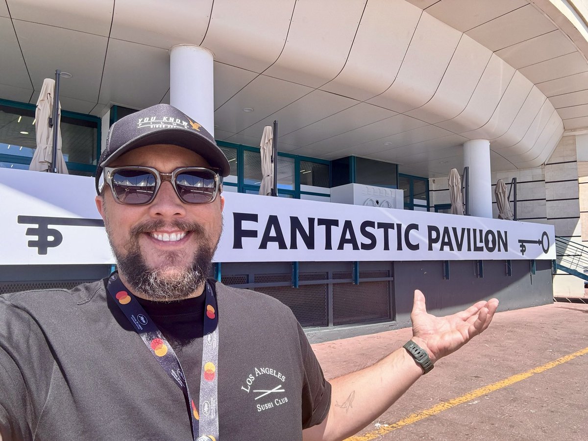 alexnoyer's tweet photo. Wrapping up Cannes 2024. Shout out to a great team with @laurencegendron and @HannuAukia . We also got to catch up with our beloved Anne-Julie Proulx, who you will see soon in Love is the Monster! 
And felt massive pride after closing out the 2nd year of the @fantasticpavilion. https://t.co/q5CE59FFe5