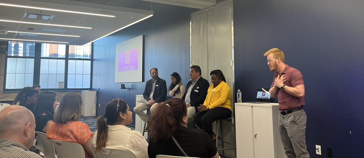 IUVentures's tweet photo. Kicking off a great Food Tech event hosted at @mHUBChicago with @IUAAChicago and many of our alumni friends. https://t.co/YQLVw6Tnt8
