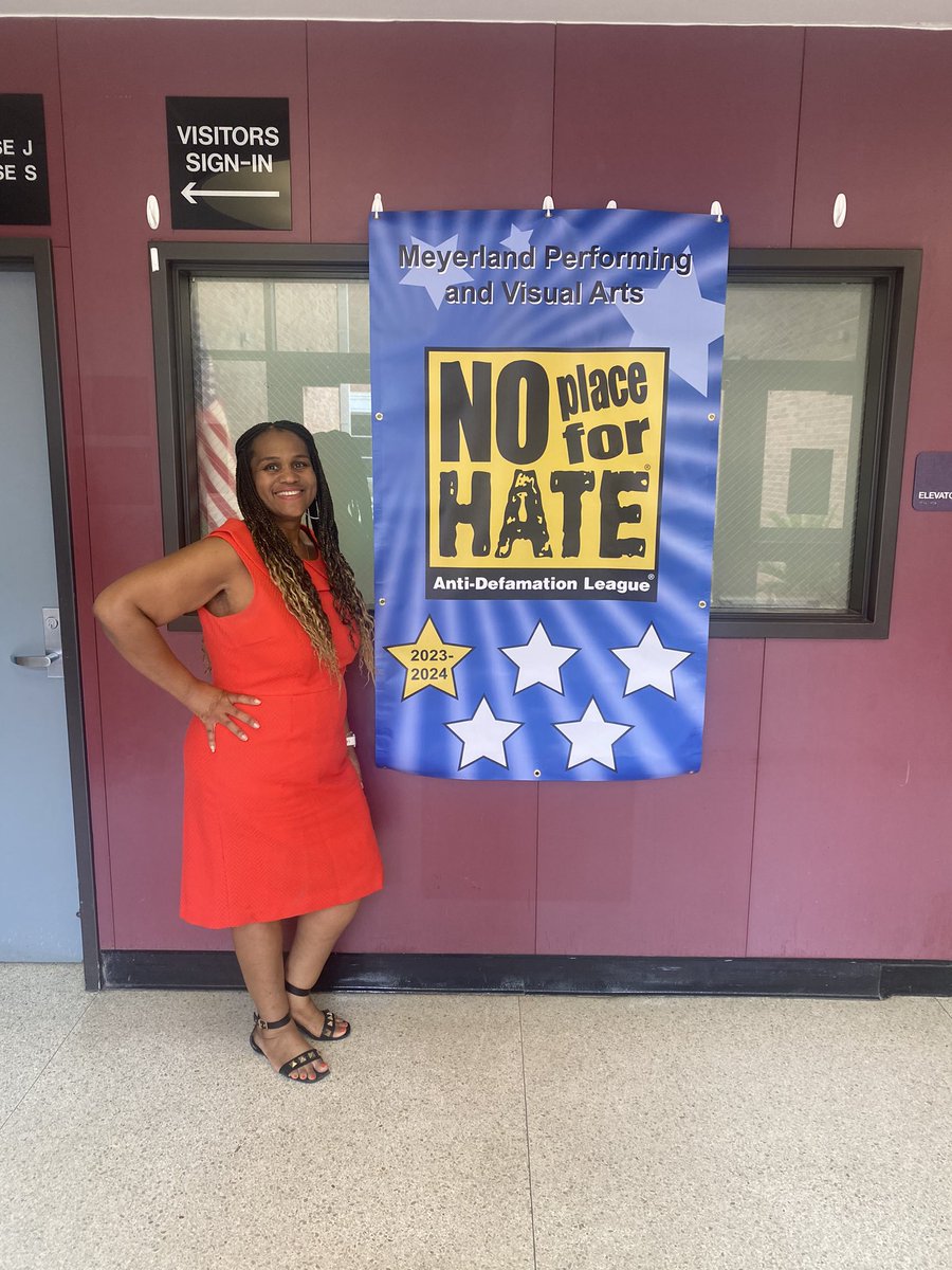 Meyerland MS is a No Place for Hate Campus! We are a campus that promotes inclusivity, respect and equity. @HISD_ACC @MeyerlandMS @MPVAWraparound @HISDSEL