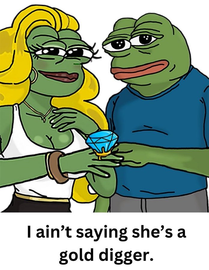 PepesWifeySOL's tweet photo. Love your $WIFEY and she will love you back 

The official CA of $WIFEY is 6AmgWZ8ZWd4wioPefT3CFJUfdioRyb7ko1FSPWKVZVF3 https://t.co/APbJsvn123