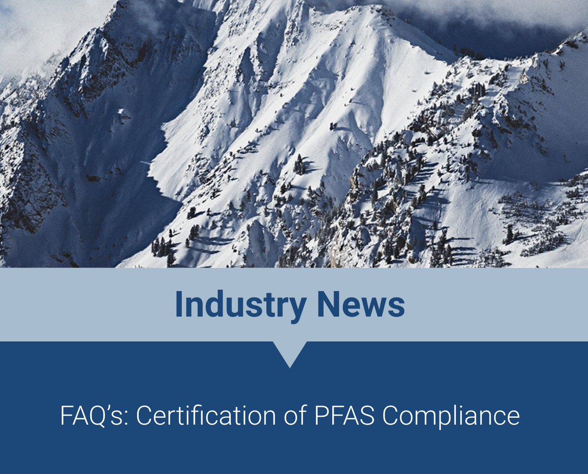 Attention SIA members! Save time and resources for you and your retailers!  We have put together answers to some of your FAQs about the new PFAS certificate of compliance template in the online portal. Learn about guidance for compliance, how to use the certificate, and more.