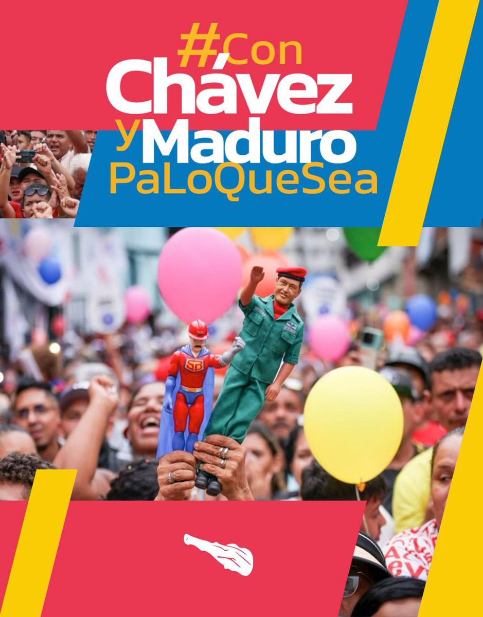 #ConChavezYMaduroPaLoQueSea