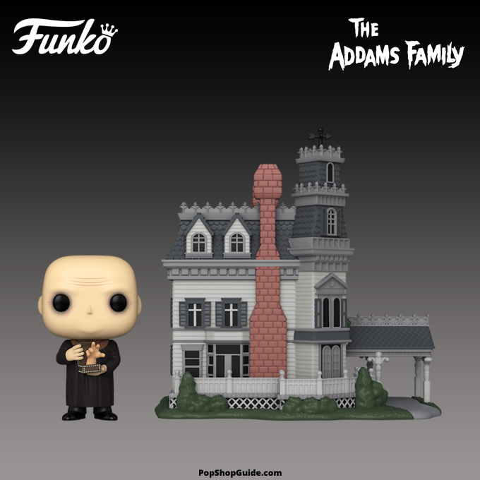 New The Addams Family Funko Pop! Television figures and Pop! Town figure. Pre-orders available: Amazon: amzn.to/3wDjMuK EE: ee.toys/FVU3BL #PopShopGuide #Funko #FunkoPop #FunkoPopVinyl #PopVinyl #PopCulture #Toys #Collectibles #TheAddamsFamily #AddamsFamily
