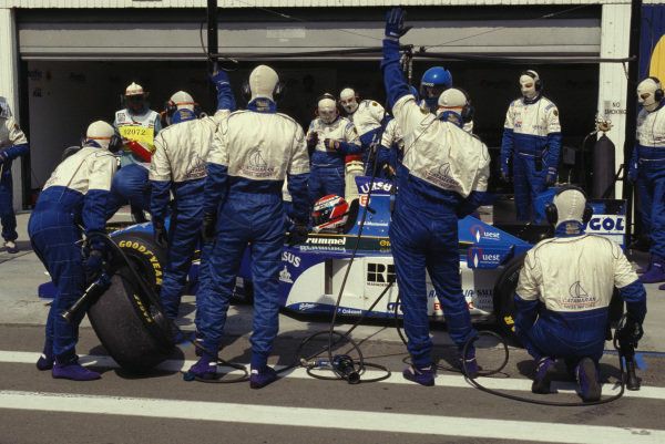 Andrea Montermini 1995 Pacific - Ford #F1