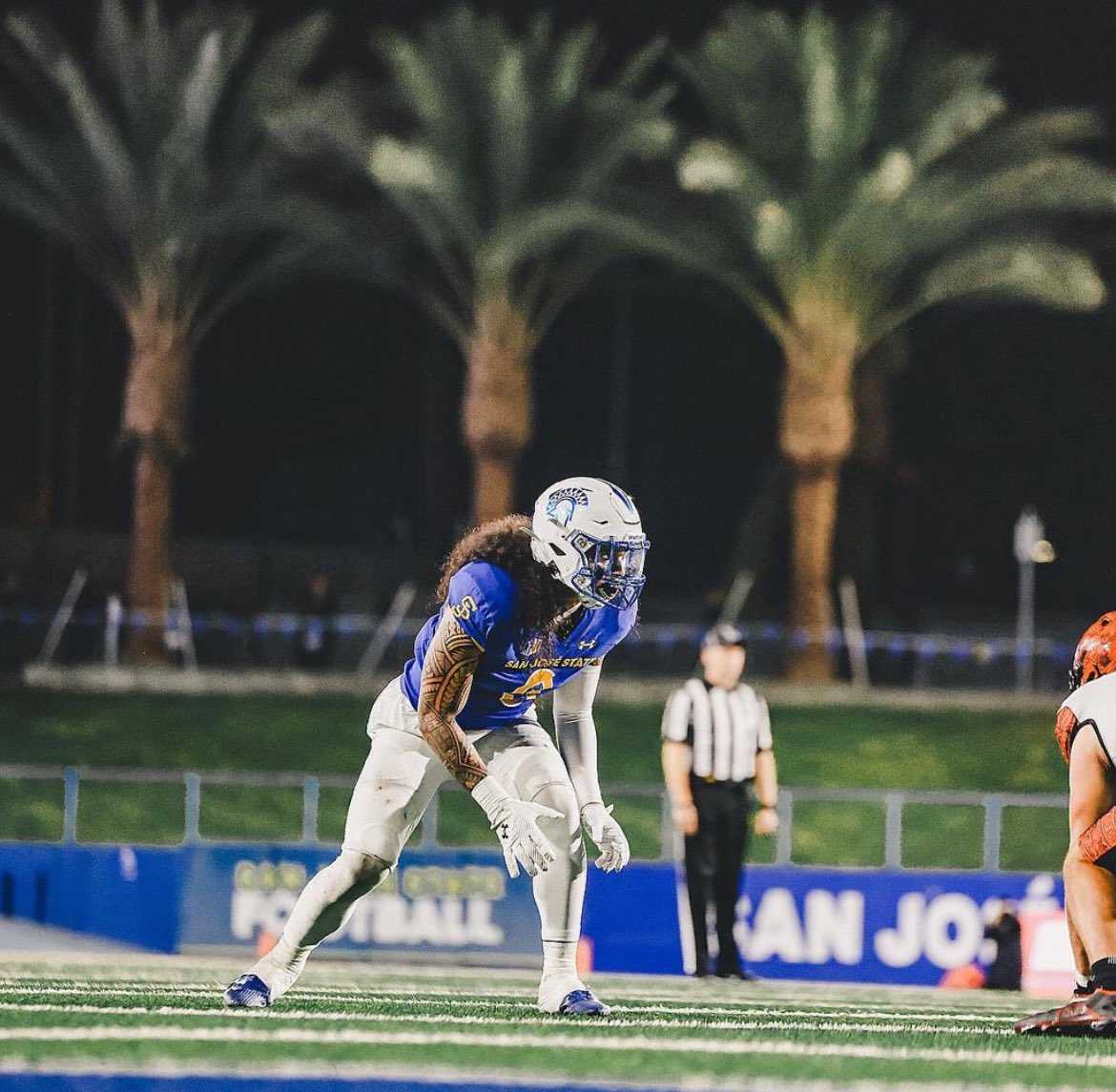 After a great conversation with @CoachLapuaho and @CoachBojay I am blessed to recieve a(n) offer from the University of San Jose State!🗡️ #LongLiveCoop #LL3K #CBG #OTS @beam_coach @ramos_Laney_FB @AdamKadourhe @nklealao @BeardedGlory74 @mmafi_11 @Coach_Taivale @CoachCoughlan