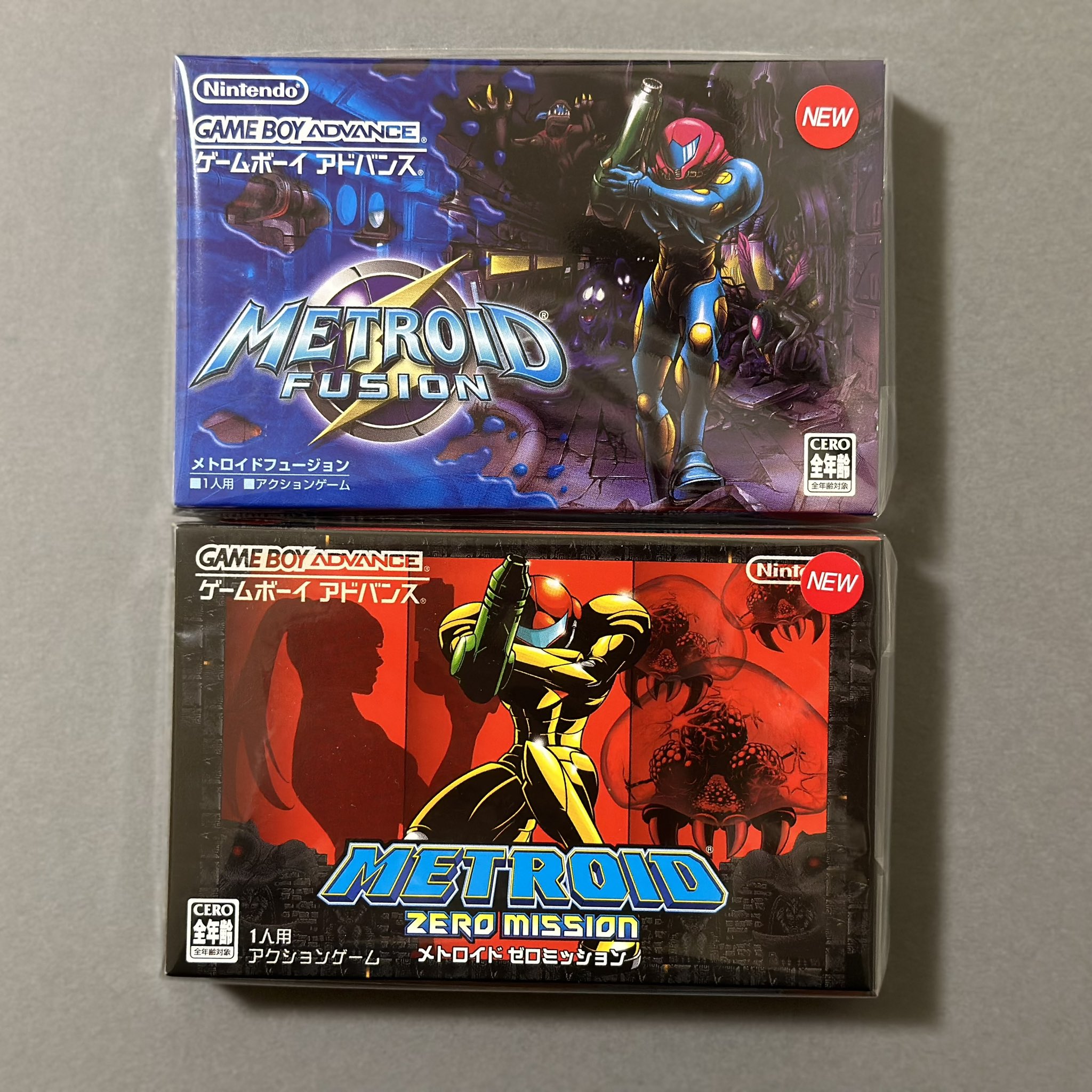 ゲームボーイアドバンス - メトロイドゼロミッション　メトロイドフュージョン メトロイドゼロミッションフュージョンゲームボーイアドバンス
