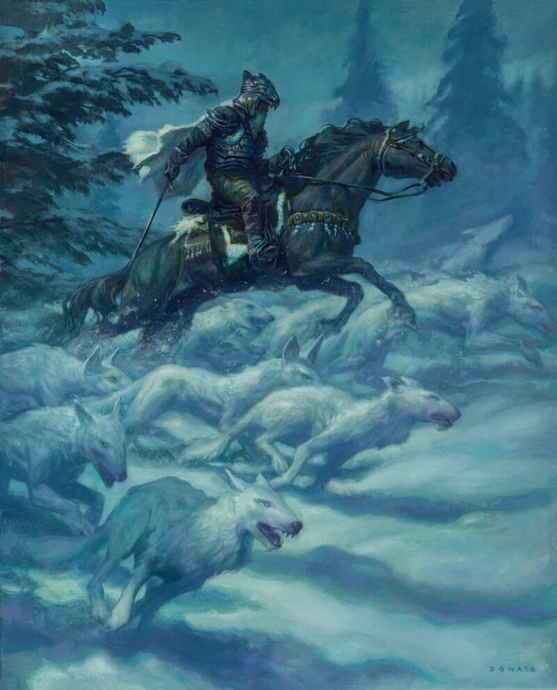 ‘Stone of Farewell - Ingen Jegger’ by Donato Giancola