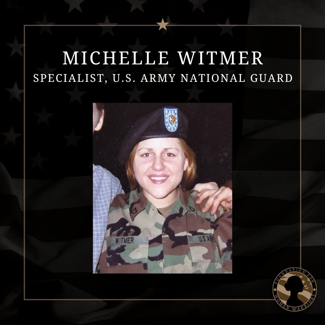 Michelle Witmer was assigned to the Army National Guard's 32nd Military Police Company, Milwaukee, Wisconsin. On April 9th, 2004 Witmer’s Humvee was attacked in Baghdad. In the ensuing firefight, she was fatally wounded.

#memorialday #rememberthefallen