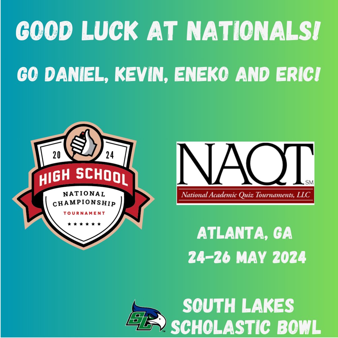 South Lakes High School Scholastic Bowl Team tweet media