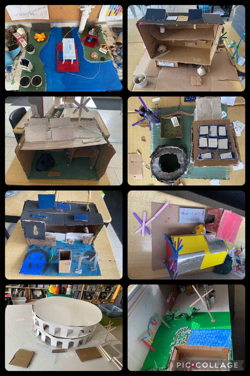 MrsThomas905's tweet photo. Check out the Eco Houses that our Grade 4’s &amp; 5’s created. Thanks for showcasing your ideas &amp; knowledge @MaryHopkinsPS @Susete_Bloom https://t.co/Kj0ekhsFu9