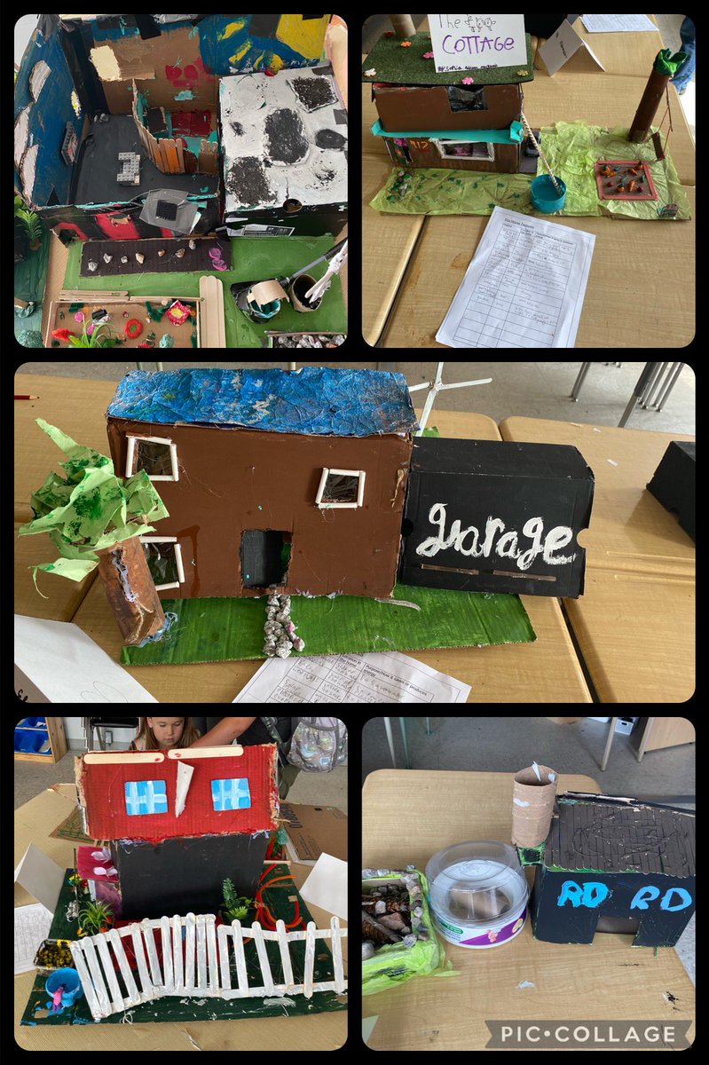 Check out the Eco Houses that our Grade 4’s &amp; 5’s created. Thanks for showcasing your ideas &amp; knowledge <a href="/MaryHopkinsPS/">Mary Hopkins Elementary School</a> <a href="/Susete_Bloom/">SuseteBloom</a>