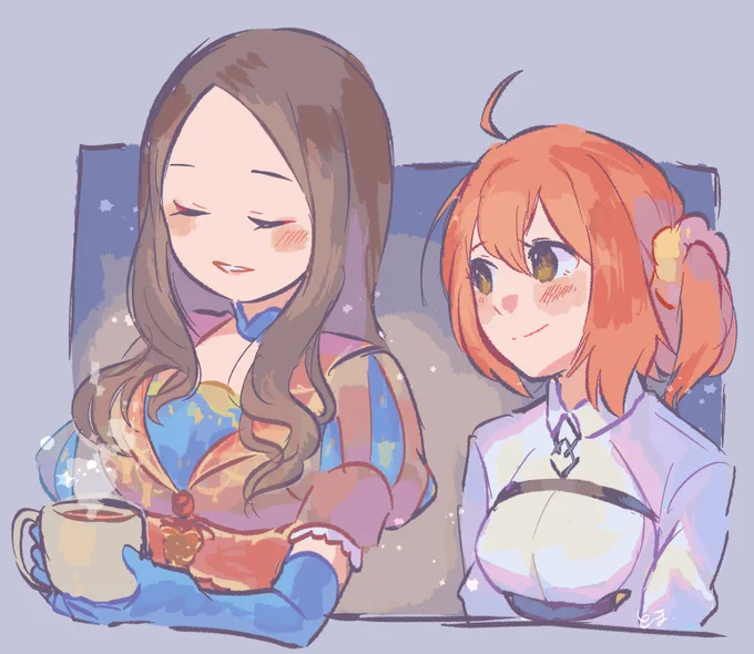 ダヴィンチちゃんとぐだちゃん再掲