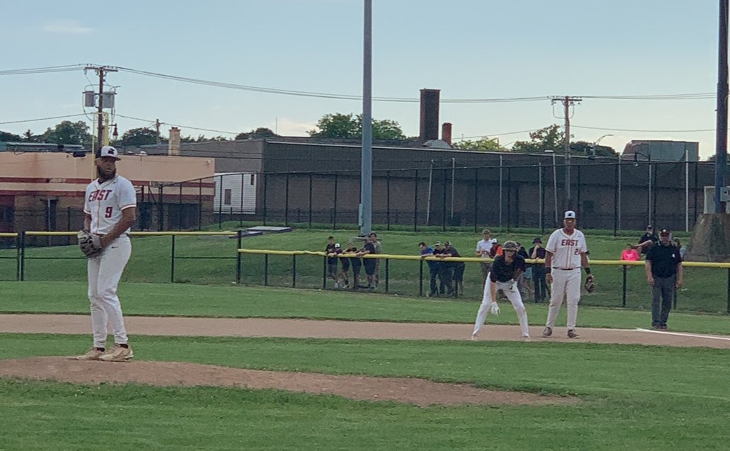Section V Class A Semifinal 

Honeoye Falls-Lima 7
East 0

Kyle Markham (2-4)
Omar Rodriguez (6IP-7K)

East finishes 21-1 🦅