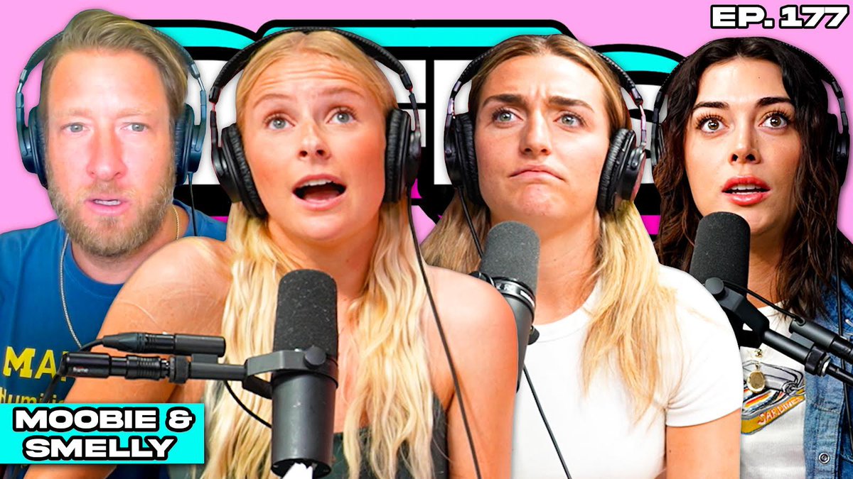 BFFsPod's tweet photo. 🚨 Brand new episode with Moobie and Smelly is out now 🚨 

Watch here: https://t.co/JUuTPkrQUw https://t.co/WVFe2kMrQe