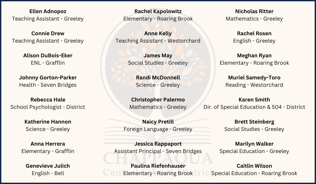 Chappaqua Central School District tweet media