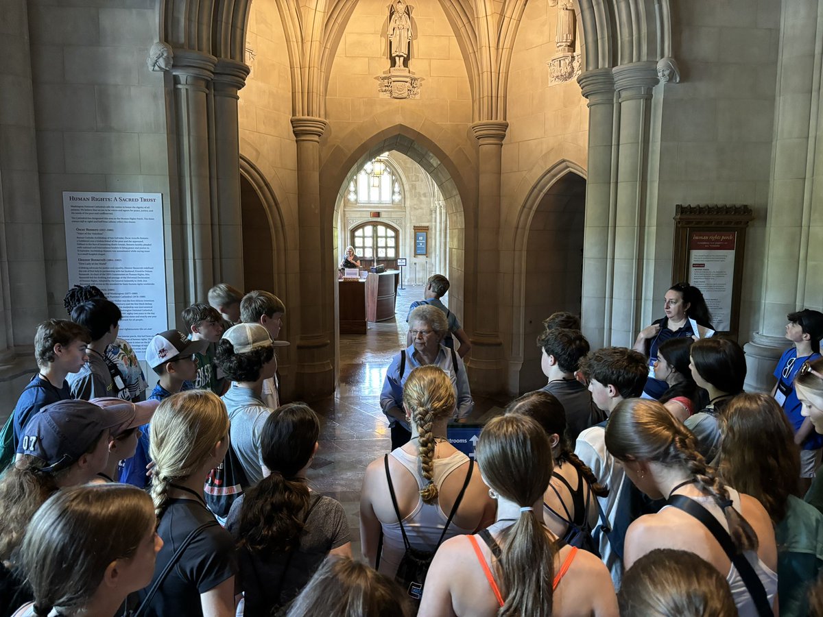 mathmillard's tweet photo. Bus 3 sees Many Classrooms in the Cathedral #bmsed #blakeindc https://t.co/NZYfz8NQfw