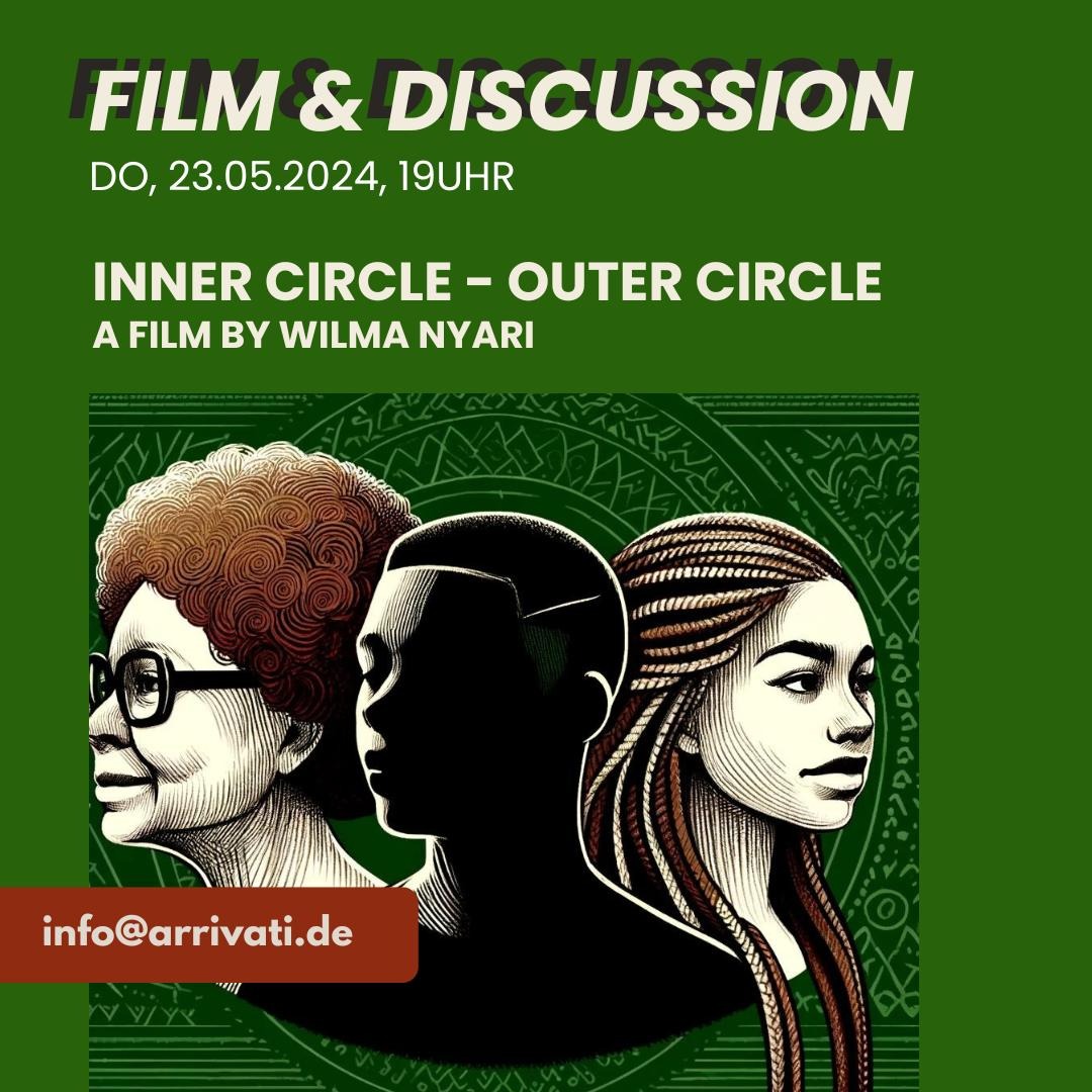 BlackCommunit20's tweet photo. Film+Discussion
"Inner Circle - Outer Circle" by @NyariWilma
Documentary about #BlackLives in #Germany
45min|de
Film screening at B5 - Internationales Zentrum
(Brigittenstraße 5, 20359 HH) und #Online
Online Discussion with the directress after screen
Registration see👇🏿 https://t.co/V5YwwEc4GK