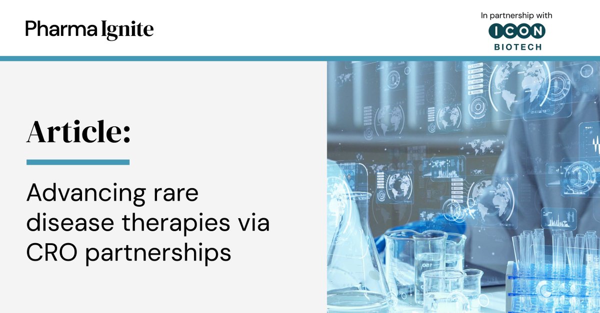 Increased awareness and collaboration are key to innovation. In this article, Will Maier, VP and Head of Centre for Rare Disease, ICON Biotech, explores the challenges and the solutions to advance rare disease drug development in today’s dynamic landscape. ow.ly/XSkJ50RQPjq