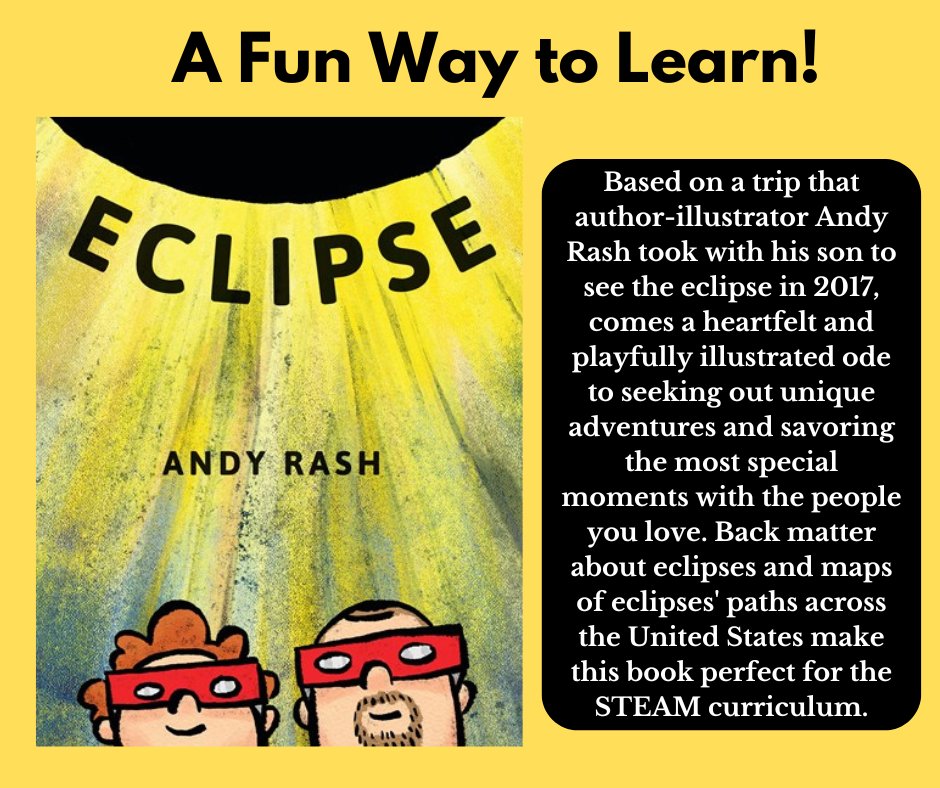 Check out all the fun books we have at @Copperfields Books to inspire kids to learn more about STEAM! This is one of our favorites... #AndyRash #steambooksforkids #CopperfieldsBooks @Scholastic