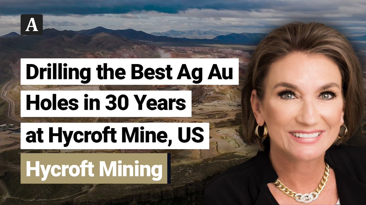 The Assay TV catches up with Diane Garret, President and CEO of @HycroftMining Diane tells us about some recent impressive drill holes at the company's flagship Hycroft property and exploration plans moving forward. Watch here hubs.la/Q02y5D-m0 $NASDAQ $HYMC