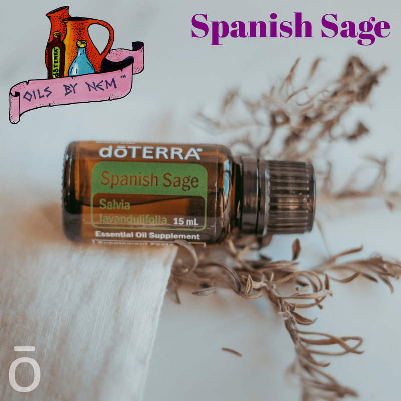 Spanish Sage - rpb.li/C5KX - Its refreshing aroma creates a stimulating atmosphere, & it supports a calm mind & sense of alertness when used internally.* - #OilsByNem #EssentialOils #cptg #Wellness #Oils4Life #SpanishSage #OilEssentialist #OneDropAtaTime #OilUp~!