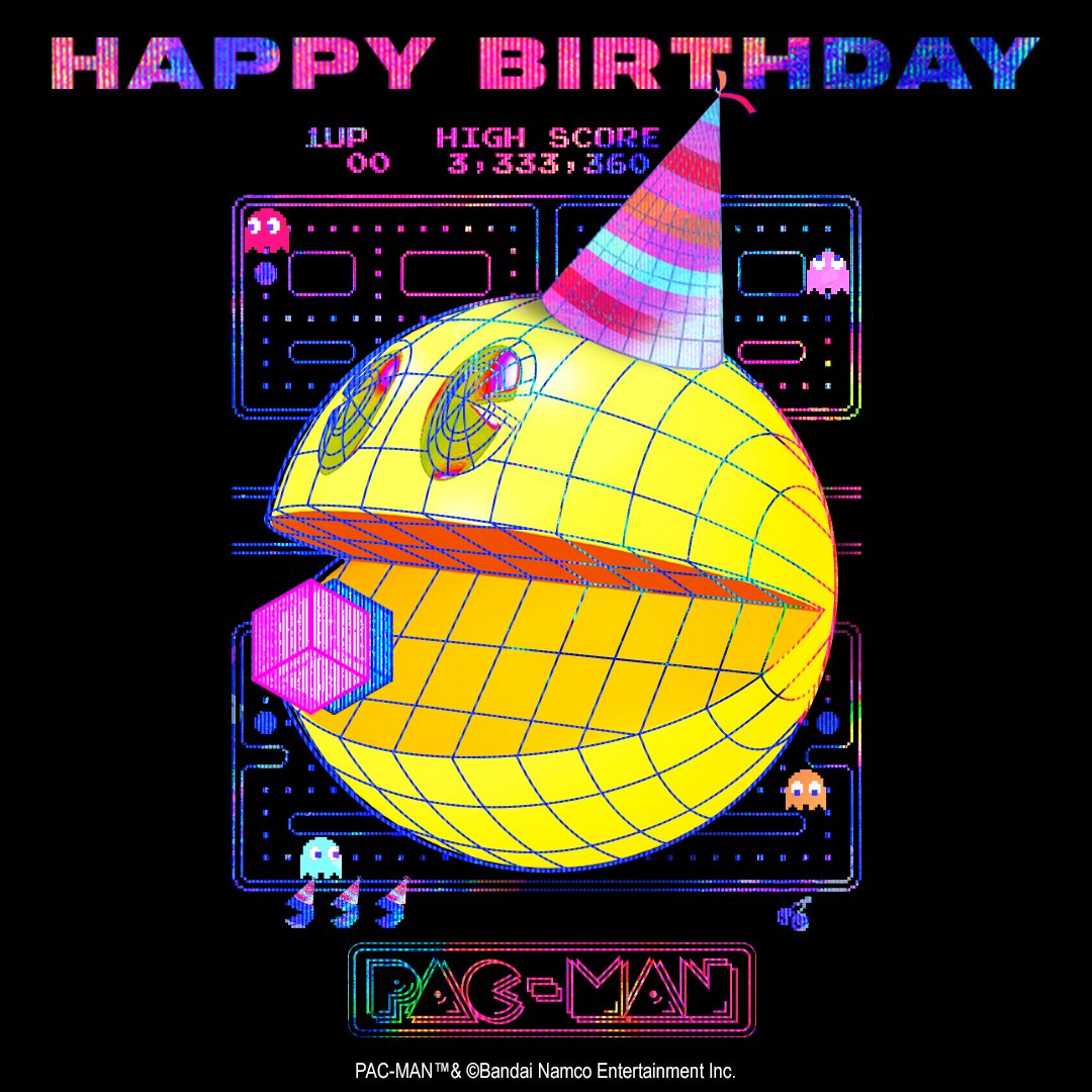 Another year around the maze! Happy birthday to our dear friend <a href="/officialpacman/">PAC-MAN</a>! 🍒👀 #PACMANBIRTHDAY

There's still time to submit your effect to the PAC-MAN Effect Challenge! For more info, click here: effecthouse.tiktok.com/pac-man-effect…